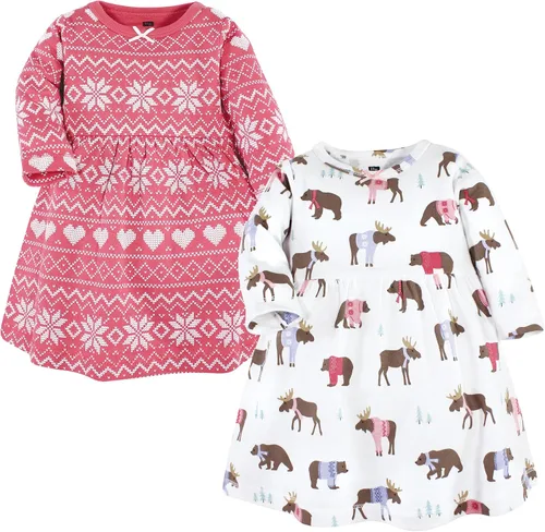 Vista 147 de Hudson Baby Vestidos de algodón para niña Bosque encantado
