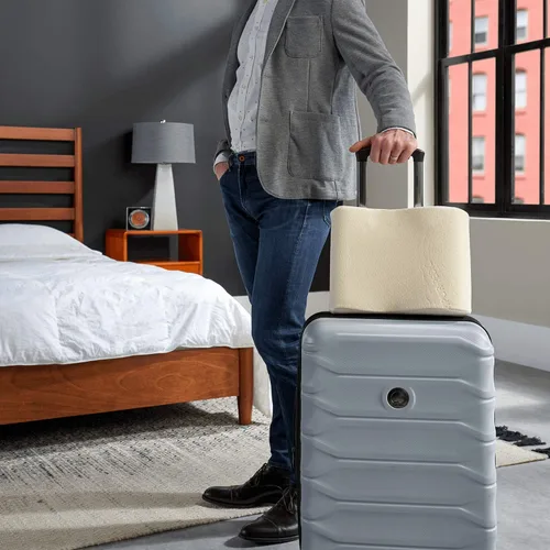 Vista 3 de Tempur-Pedic TEMPUR - Almohada para el cuello, de viaje, color blanco