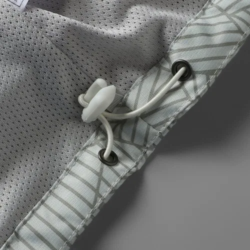 Vista 6 de Chubasquero impermeable para mujer con capucha ligero cortavientos para senderismo