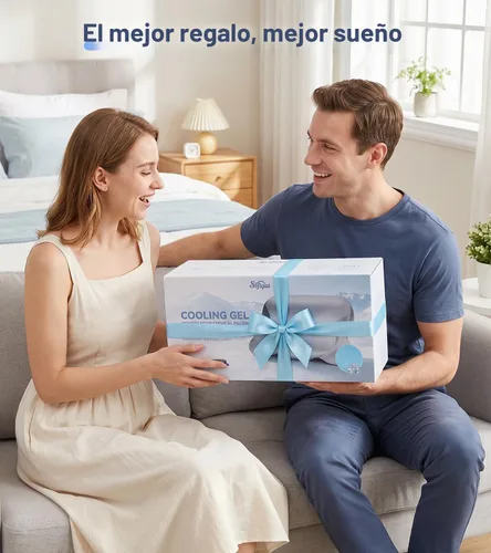 Vista 9 de Almohada de espuma viscoelástica de gel de enfriamiento 2026, almohada