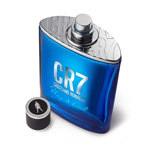 Vista 9 de Cristiano Ronaldo - CR7 Play It Cool - Eau de Toilette Spray para hombre - Fragancia fresca picante y aromática con notas de bergamota, cardamomo