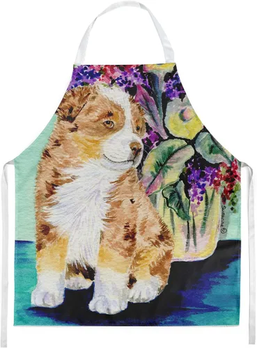 Vista 158 de Caroline's Treasures Delantal unisex Suzanne Staines Dogs Pastor australiano 8283