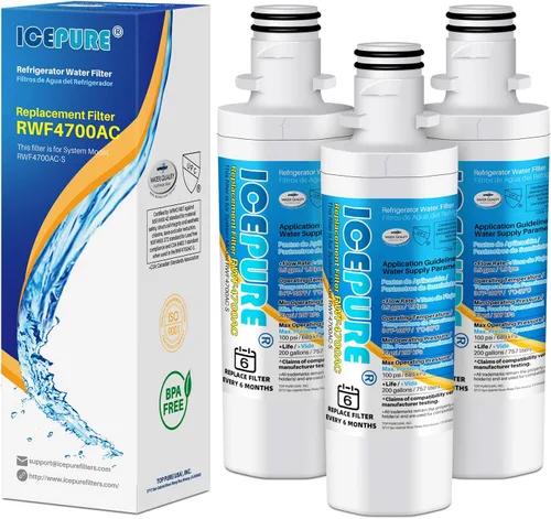 Vista 11 de ICEPURE Reemplazo ADQ747935 para LG LT1000P MDJ64844601, Kenmore Elite 46 9980, ADQ74793501 LT1000PC LT1000 ADQ74793502, LMXC23796S, LMXS28626S