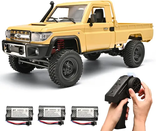 Vista 8 de RZAPE RC Rock Crawler 1/12 RC Crawler Off Road RC Truck 4x4 MN-82 (rojo)