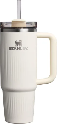 Vista 49 de STANLEY Quencher H2.0 Vaso Térmico con asa y pajilla, 64 onzas, tapa Flowstate de 3 posiciones, gran capacidad para viajes y deportes, vaso de acero