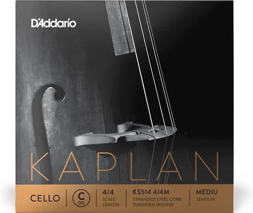 Vista 17 de D'Addario Kaplan - Cuerda única para violonchelo A - KS511 4/4M - Cuerdas para violonchelo - Escala 4/4, tensión media