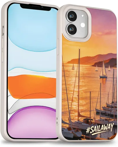 Vista 122 de Funda para iPhone 12 Pro Max (protección contra caídas de grado militar) Funda de teléfono de TPU a prueba de golpes, medusa-12PM Azul