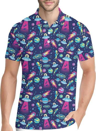 Vista 48 de PAGYMO Camisetas de golf divertidas para hombre, diseño de impresión loca Aop-polo-06361