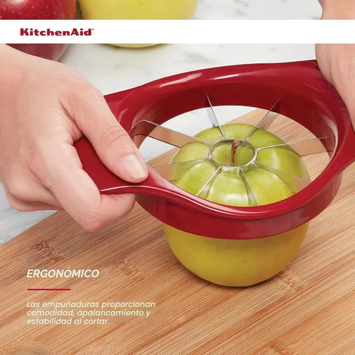 Vista 4 de KitchenAid KE305OHERA Cortador de frutas clásico, talla única, rojo