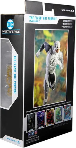 Vista 10 de McFarlane Toys DC Multiverse The Flash 'Hot Pursuit' - Figura de acción de 7 pulgadas DC Multiverse Injustice - Figura de acción de 7 pulgadas