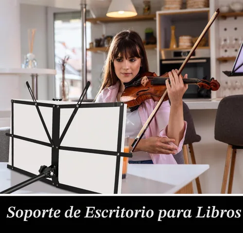 Vista 3 de DkOvn - Soporte de música, con bolsa de transporte (1 unidad)