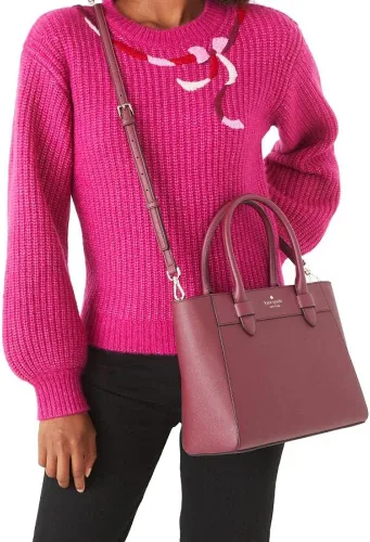 Vista 2 de Kate Spade bolso para mujer Melanie texturizado bolsa de PVC