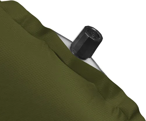 Vista 5 de Snugpak Elite - Alfombrilla autoinflable de gran tamaño con almohada integrada y parte inferior antideslizante, color verde oliva
