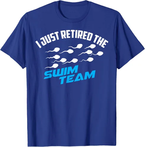 Vista 16 de Lindo Vasectomía I Just Retired The Swim Team Shirt Divertido regalo