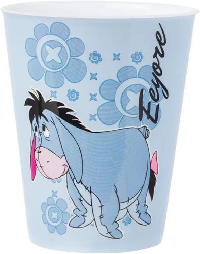 Vista 6 de Silver Buffalo Winnie the Pooh - Juego de 4 mini tazas de plástico con Tigger, Eeyore y Piglet, 1.5 onzas