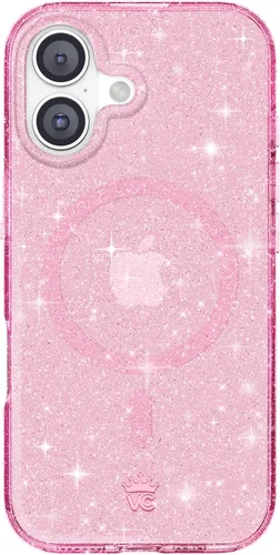 Vista 150 de VELVET CAVIAR Funda para iPhone 15, compatible con MagSafe, probada contra caídas de 10 pies, fundas protectoras de diseño, leopardo color rosa