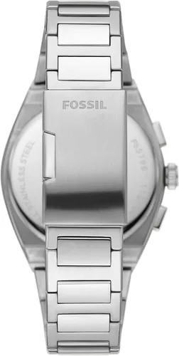 Vista 3 de Fossil Everett - Reloj cronógrafo de cuarzo de acero inoxidable para hombre Everett FS5879 - Reloj cronógrafo de acero inoxidable de 0709in