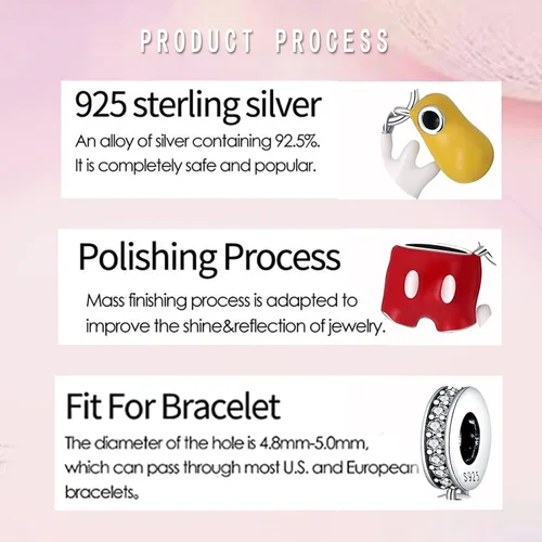 Vista 110 de LNQOBU Happy Life - Colgante para pulseras de abalorios, plata de ley 925 para mujer (con un espaciador de cuentas)