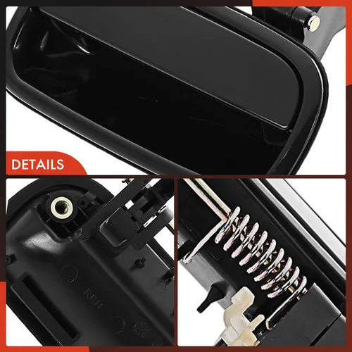 Vista 7 de A-Premium Manija de puerta exterior trasera derecha del lado del pasajero compatible con Toyota Tundra 2000-2003, Tundra 2004-2006 Pastilla