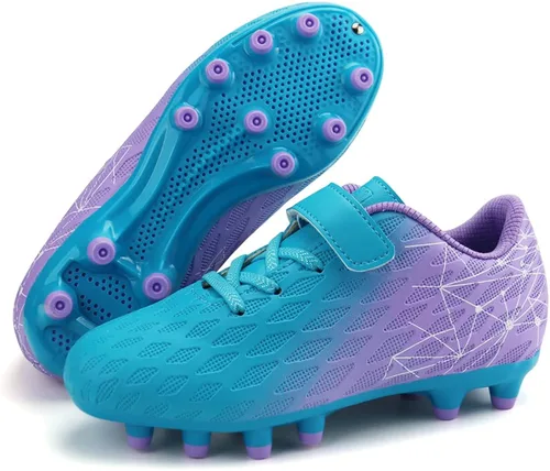 Vista 8 de brooman Zapatos deportivos de fútbol para niños y niñas, para exteriores