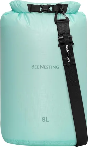 Vista 31 de Bee Nesting Juego de bolsas secas ultraligeras para mochileros, saco seco impermeable para camping, senderismo, motocicleta, saco de cosas ligeras