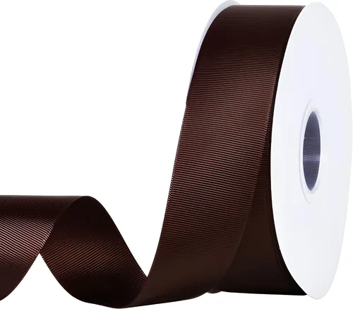 Vista 35 de YAMA - Cinta de grogrén negra de 1 1/2 pulgadas, 50 yardas, cinta negra para envolver paquetes de regalo, diseño floral, manualidades, decoración