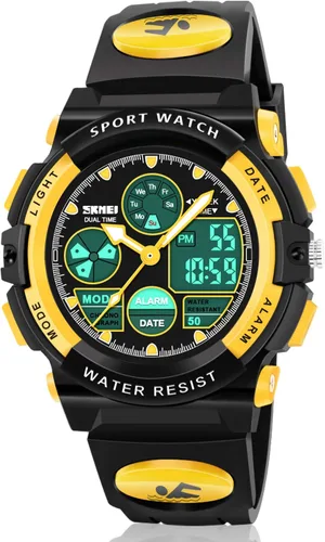 Vista 8 de ATIMO Reloj impermeable multifunción LED para niños - Regalos para niños