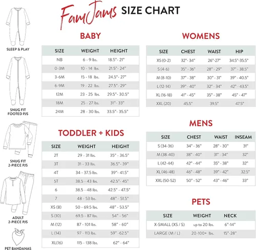 Vista 5 de HonestBaby - Pijama familiar navideña de algodón orgánico
