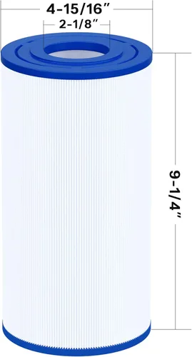 Vista 3 de Cryspool® 04061 Filtro compatible con C-4335, PRB35-IN, R173431, Guardain 409-219, FC-2385, 03FIL1300, cartucho de filtro de spa de 35 pies