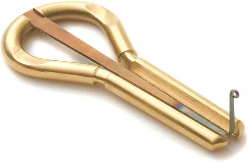 Vista 4 de Jew's Harp de MUARO P.Potkin en estuche de madera de chamán (instrumento musical de boca)