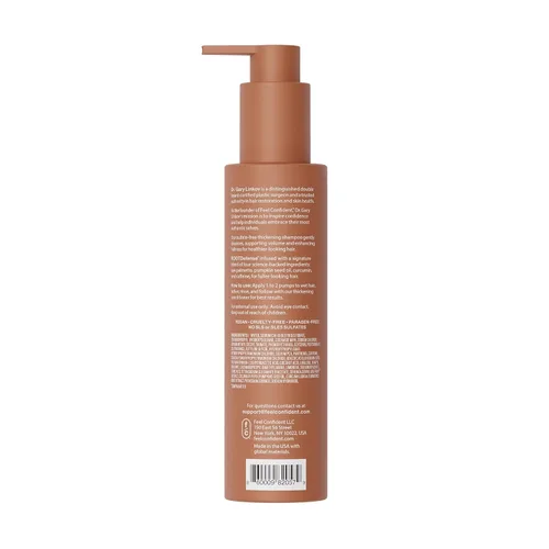 Vista 7 de Champú espesante – cirujano capilar formulado con palma enana, aceite de semilla de calabaza, cafeína y cúrcuma para adelgazamiento y cabello fino