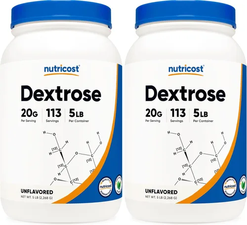 Vista 8 de Nutricost Polvo de dextrosa de 5 libras, sin OMG, sin gluten