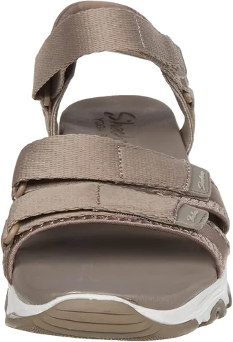 Vista 2 de Skechers Sandalias de cuña D'Lites-Fresh Catch para mujer, marino