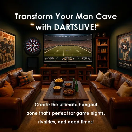 Vista 8 de DARTSLIVE Tablero de dardos electrónico para el hogar, compatible con Bluetooth para juego en línea, para dardos de punta suave, tablero de dardos