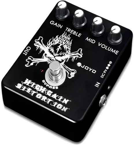 Vista 24 de JOYO Pedal ecualizador de guitarra eléctrica de 6 bandas (100Hz 200Hz 400Hz 800Hz 1.6kHz 3.2kHz) Proporciona ±18dB para cada banda (JF-11)