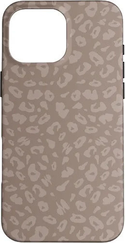Vista 19 de Neutral Tan - Chic Elegant Leopard Animal Funda con patrón de impresión para iPhone 17