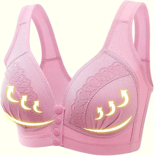 Vista 10 de Brasier sin aros para mujer, brasier sin aros, cómodo brasier sin varillas, ropa interior diaria