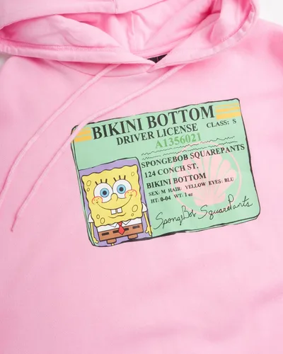 Vista 4 de Nickelodeon Sudaderas con capucha para hombre, con estampado de Bob Esponja y Patrick, unisex, de vellón, sudaderas casuales para hombres y mujeres