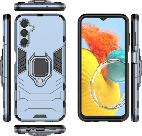 Vista 18 de Funda para Xiaomi Poco F5 5G, soporte magnético para automóvil para Xiaomi Poco F5 5G 23049PCD8G/Redmi Note 12 Turbo 5G 23049RAD8C0 Case Negro