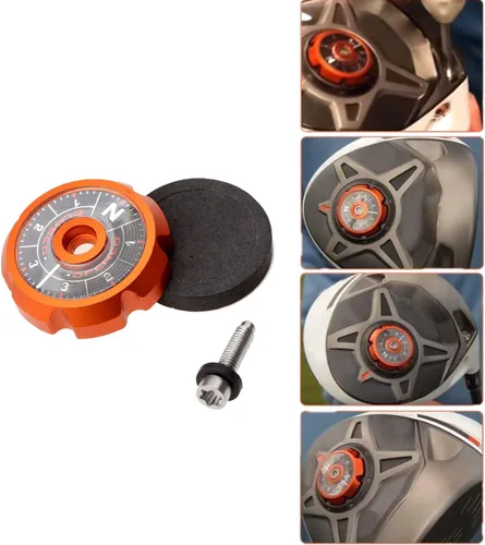Vista 7 de 1 placa de suela naranja ajustable R1 para conductor de golf Taylormade R1