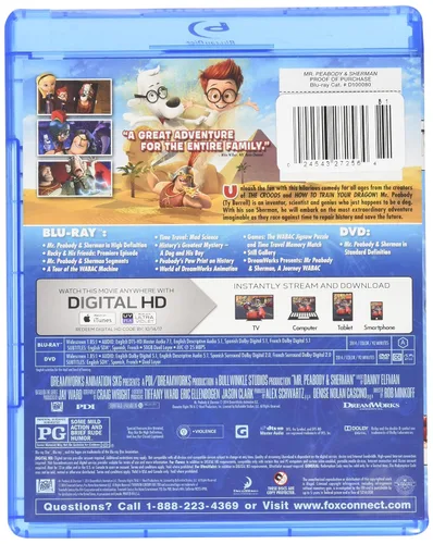 Vista 2 de Mr Peabody And Sherman Blu-ray