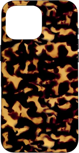Vista 19 de Tortoise Shell Turtle Shell Pattern Amber Brown Tort Case for iPhone 17