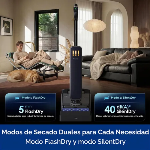 Vista 6 de Tineco Floor ONE Station S9 Scientist Pro Vacuum Mop with 5L Water Storage