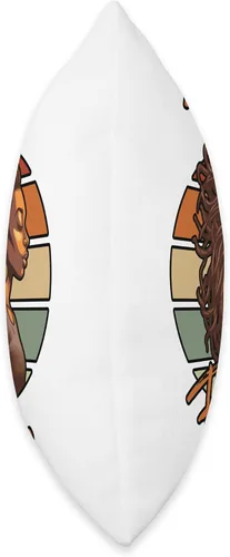 Vista 2 de Locs Afro Dreadlocks Love Natural Beauty Hair It's the Locs for Me Afro Hair - Almohada negra americana africana, 16 x 16 pulgadas, multicolor