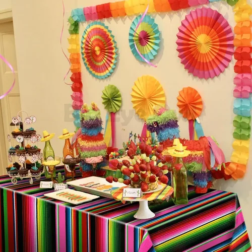 Vista 8 de Mantel de plástico con diseño de búho de ojo grande, 2 piezas, desechable, decoración de fiesta de cumpleaños, mantel de plástico para mesa