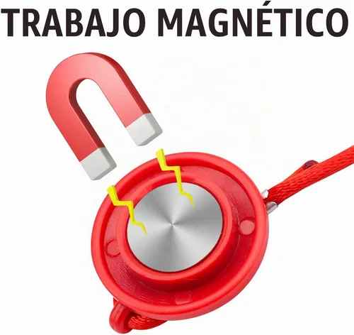 Vista 3 de NQEUEPN Llave de seguridad magnética universal para caminadora, interruptor magnético de parada de emergencia con clip compatible con la mayoría