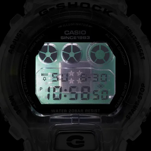 Vista 4 de G-Shock Reloj Casio DW-6940RX-7ER Clear Remix