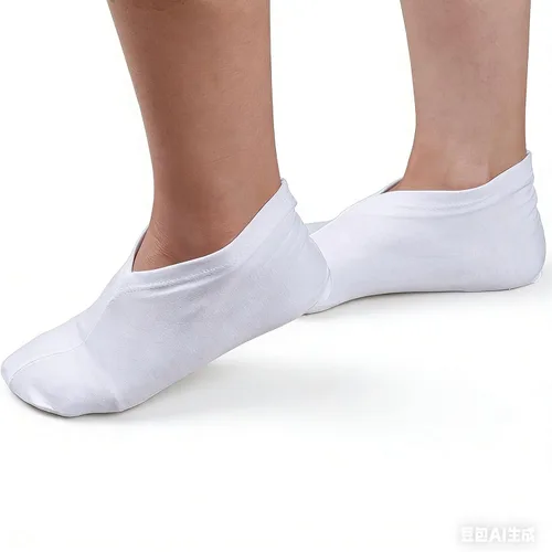 Vista 6 de 2 pares de calcetines curativos para pies secos para hombres y mujeres, loción, calcetines hidratantes para spa durante la noche absorbentes