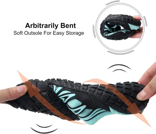 Vista 6 de L-RUN Zapatos de agua atléticos para senderismo para hombre y mujer