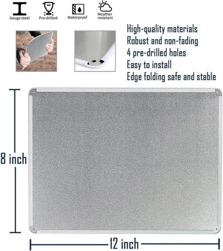 Vista 2 de Póster de disciplina para gimnasio, carteles de entrenamiento para gimnasio en casa, decoración de pared de metal, divertidos carteles de lata